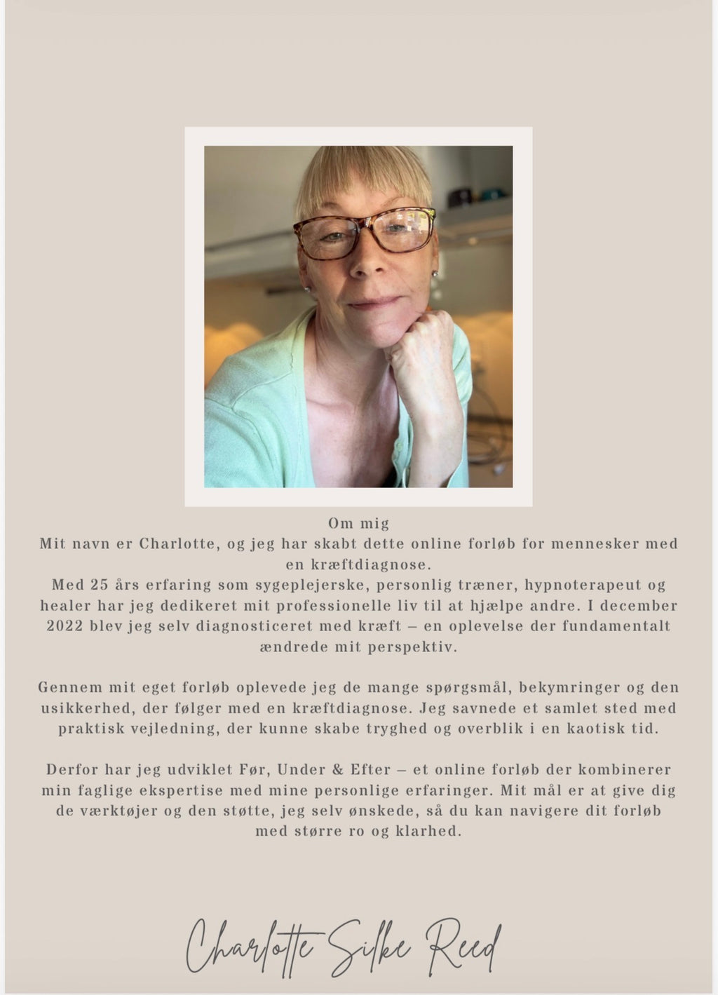 Før, Under & Efter - Online Kræftforløb (Delbetaling)